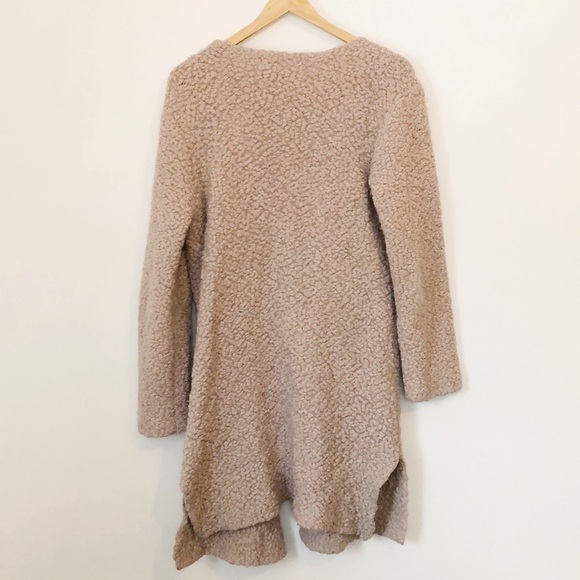 POL Popcorn knit fuzzy open front cardigan - Picture 3 of 4